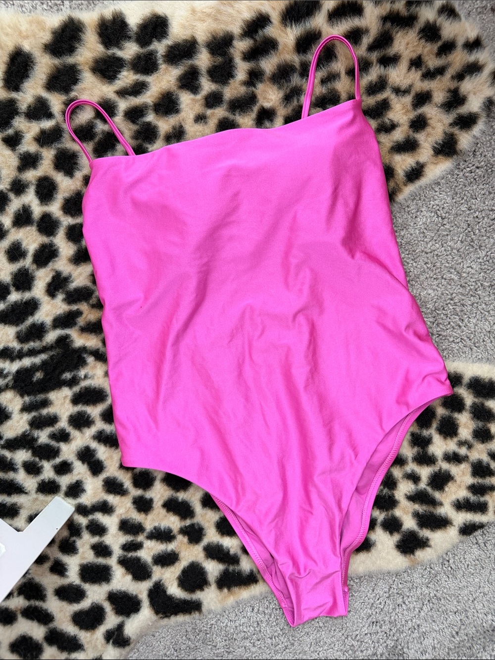 Shade & Shore Hot Pink One-Piece Swimsuit - Picture 3 of 3